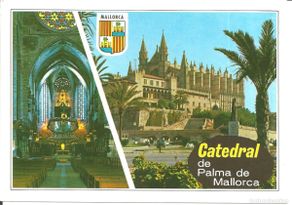 Postkarten: POSTAL PALMA (MALLORCA) - LA CATEDRAL SIGLO XIII - EDICIONES PALMA 1986